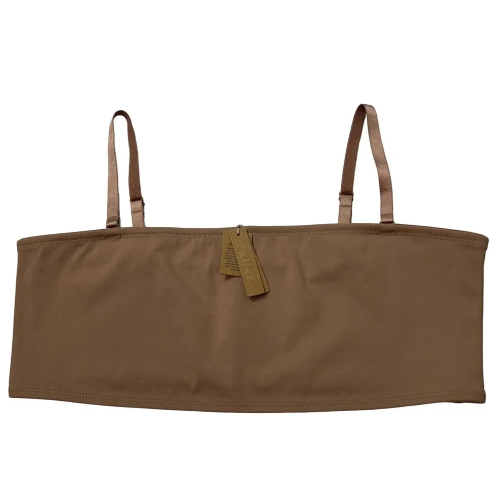 SKIMS Shaping Swim Bandeau‎ Top Sienna Womens 3X